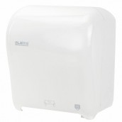 Диспенсер для полотенец в рулонах LAIMA PROFESSIONAL ORIGINAL (Система H1), механический, с автоотрезом листа, ABS-пластик, 605764