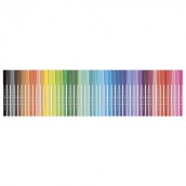 Фломастеры MAPED COLOR'PEPS "Ocean", 48 цветов, смываемые, вентилируемый колпачок, 845727